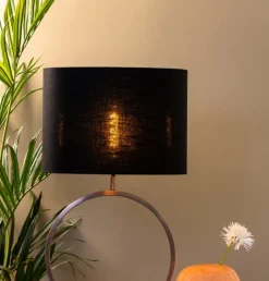 Light & Living Lampenkap Livigno Ovaal 45x21x32cm Zwart Online