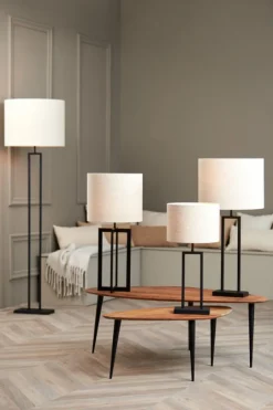 Light & Living Lampenkap Livigno Rond Ø50cm Naturel Sale