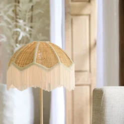 Light & Living Lampenkap Malacia Raffia Ø35cm