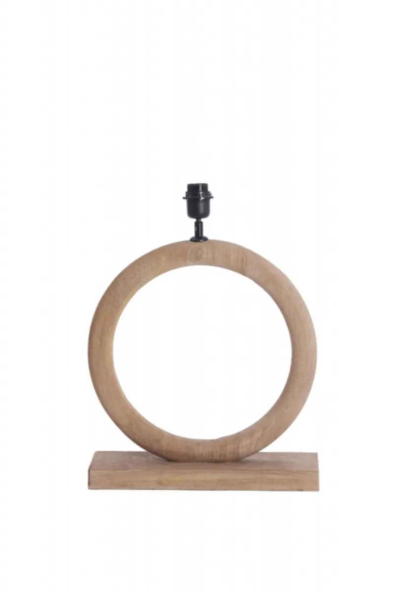 Light & Living Lampvoet Nubia Mangohout S Discount