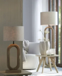 Light & Living Lampvoet Paceco Mangohout S Online