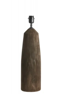 Light & Living Lampvoet Trapani Donkerbruin 45cm