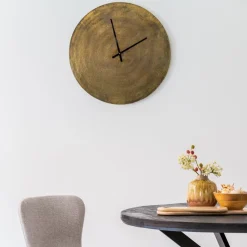 Light & Living Wandklok Licola Antiek Ø59cm Brons Hot