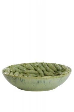 Light & Living Schaal Faba Mint Groen