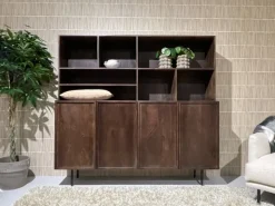 Livingfurn Buffetkast Elan Mangohout Bruin 180x172cm Sale
