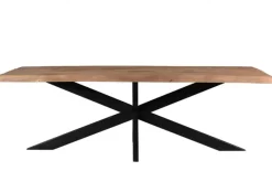 Livingfurn Eettafel Nairobi Boomstam Spinpoot 180 cm