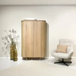 Livingfurn Kabinet Tobago Eikenfineer 180cm