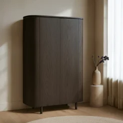 Livingfurn Kabinet Tobago Eikenfineer 180cm Bruin Clearance