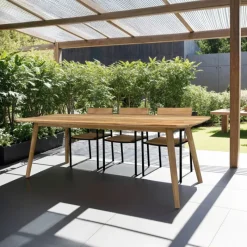 Livingfurn Tuintafel Lugano Teak 240cm Hot