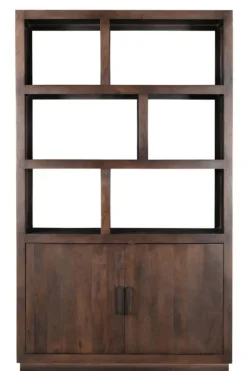 Livingfurn Wandkast Jaxx Mangohout 120cm Bruin Sale