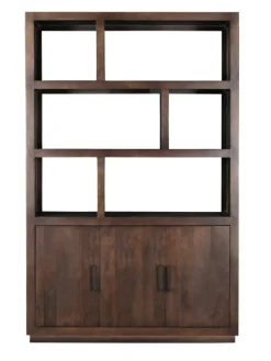 Livingfurn Wandkast Jaxx Mangohout 145x230cm