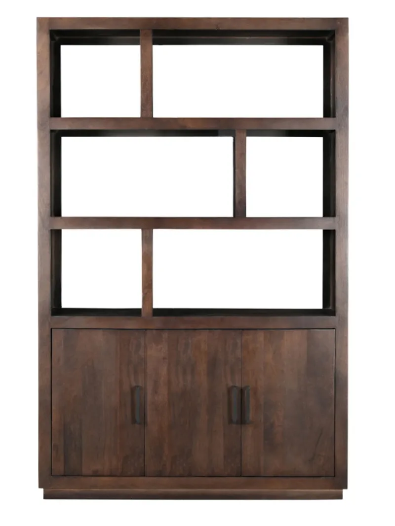 Livingfurn Wandkast Jaxx Mangohout 145x230cm