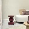 Livingfurn Bijzettafel Brix Dex Maroon Clearance