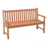 Livingfurn Tuinbank Bison 120cm Teakhout Best