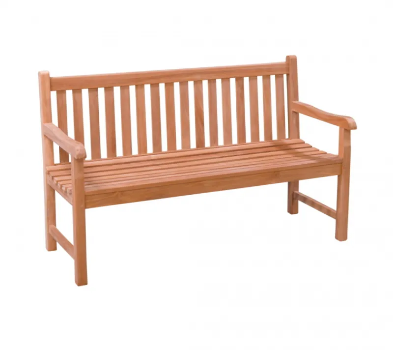 Livingfurn Tuinbank Bison 120cm Teakhout Best