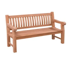 Livingfurn Tuinbank Patrick Breed 200cm Teakhout