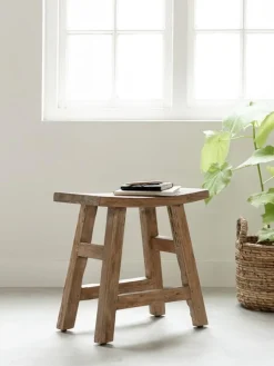 Must Living Bankje Shanghai Recycled Teakhout 50cm