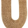 Must Living Wanddecoratie Ufo Naturel Abaca 106x104cm