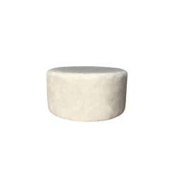 StarFurn My Sofa Hocker Rond 60cm Adore 102 Creme
