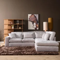 StarFurn MySofa Hoekbank Jesse 2,5-zits Rechts Greige Hot