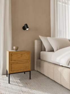 Giga Living Nachtkastje Darvo Wild Eiken 61cm - Naturel Outlet