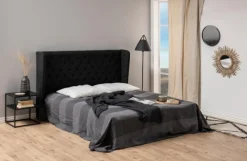 Giga Living Nachtkastje Keaton Zwart 50,5cm - Discount