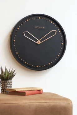 NeXtime Wandklok Cross Polyresin Ø35cm