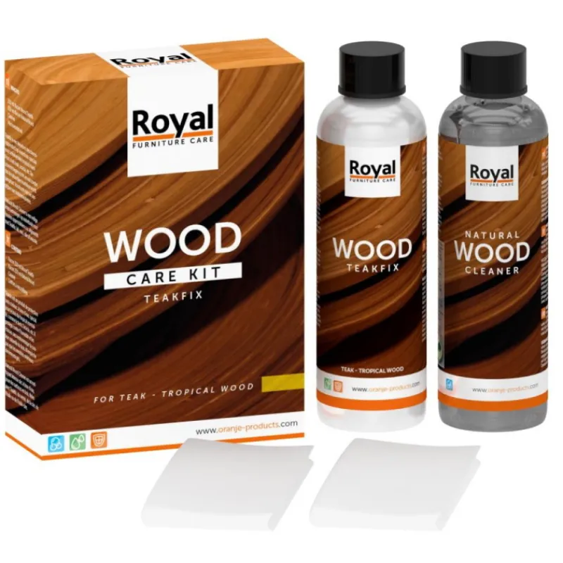 Giga Meubel Oranje Furniture Wood Care Kit Teakfix En Cleaning