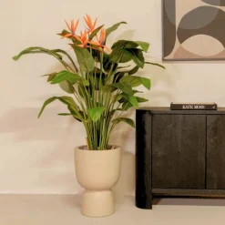 PrettyPlants Kunstplant Strelitzia met Bloem 120cm Sale