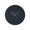 PTMD Wandklok Emmett Zwart S