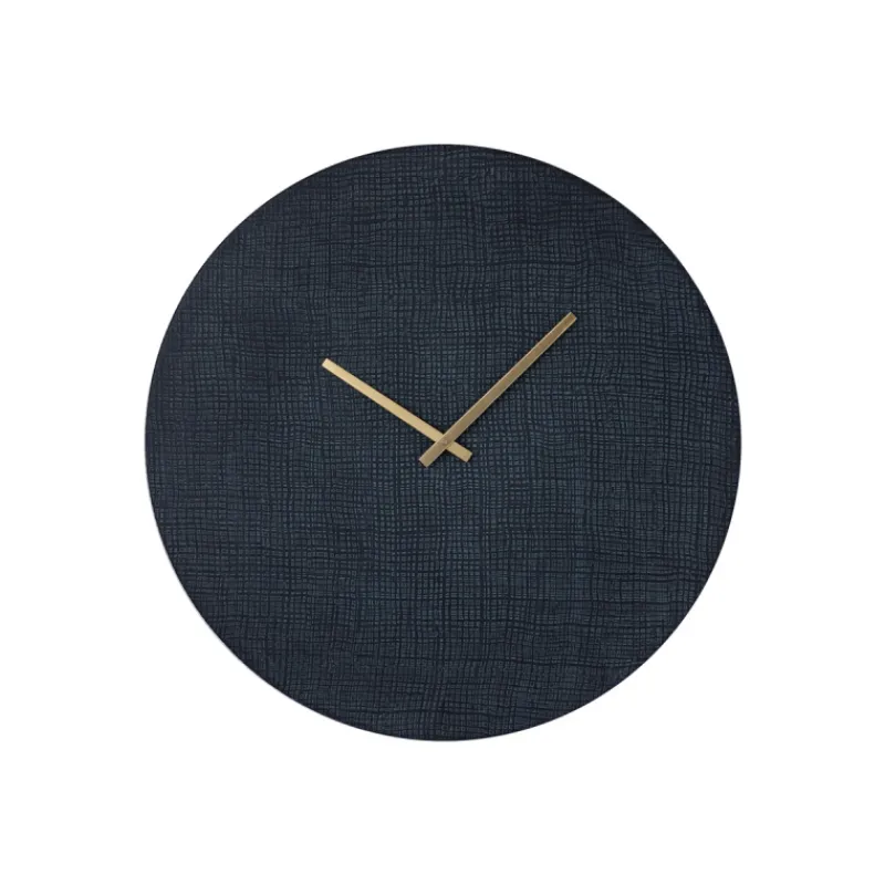 PTMD Wandklok Emmett Zwart S