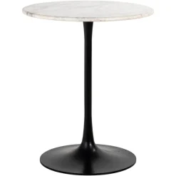 Richmond Interiors Richmond Bistrotafel Carlten Marmer Wit Ø65cm