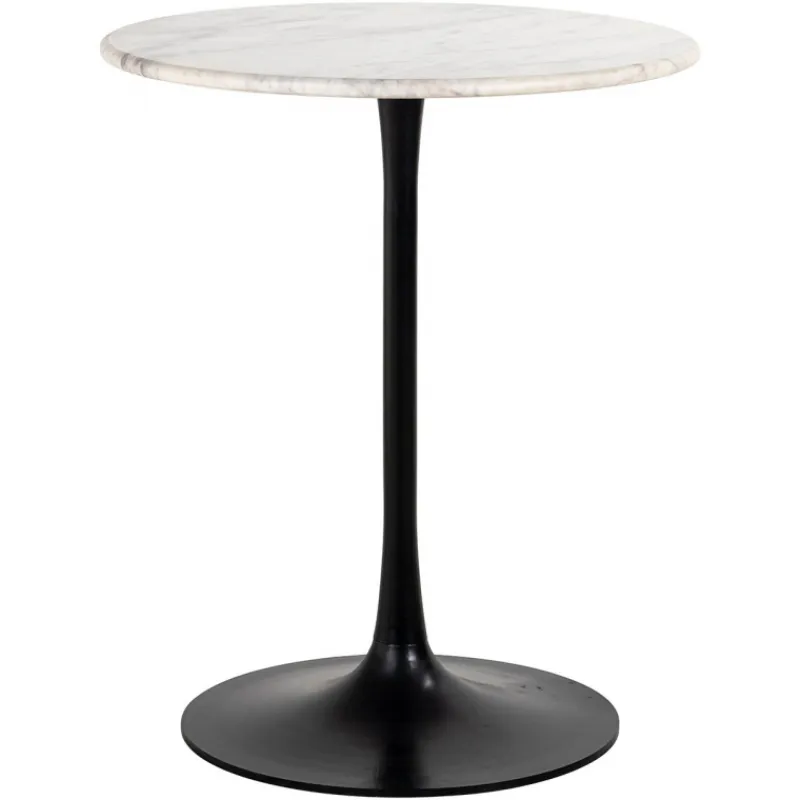 Richmond Interiors Richmond Bistrotafel Carlten Marmer Wit Ø65cm