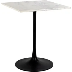 Richmond Interiors Richmond Bistrotafel Carlten Marmer Wit 65x65cm