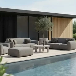Richmond Interiors Richmond Buiten Bank Dawson Alpine Greige Discount