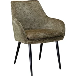 Richmond Interiors Richmond Eetkamerstoel Chrissy Stone Set van 2 Chenille Discount