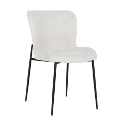 Richmond Interiors Richmond Stoel Darby Bouclé Zwart Set van 2