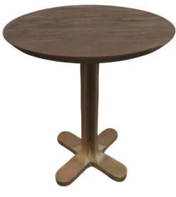 Richmond Interiors Richmond Bistrotafel Revelin Donkerbruin ø75cm