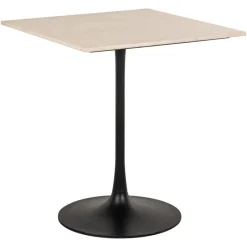 Richmond Interiors Richmond Bistrotafel Tavolo Marmer Beige 70x70cm Vierkant Sale