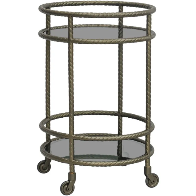 Richmond Interiors Richmond Trolley Macallan Brass Antique Hot
