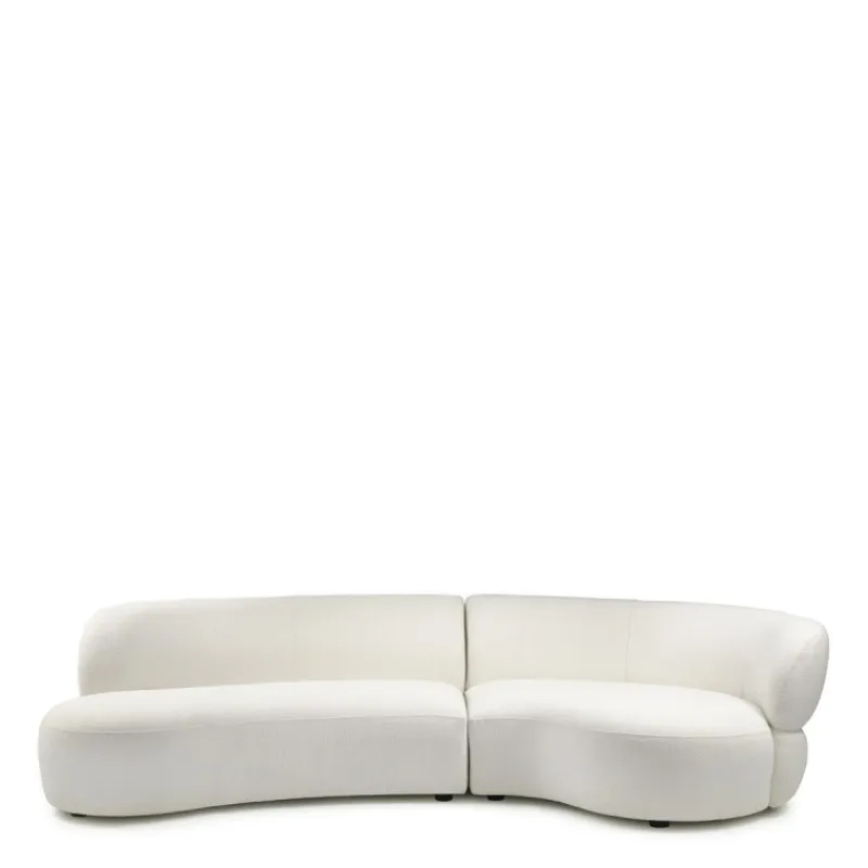 Rivièra Maison Bank San Remo 2,5-Zits Rechts Bouclé