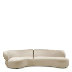 Rivièra Maison Bankelement San Remo Arm 2,5-zits Beige Links