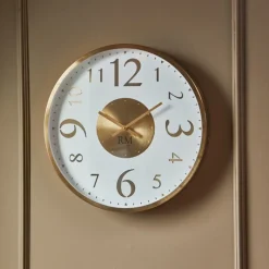 Rivièra Maison Wandklok Venosa Goud