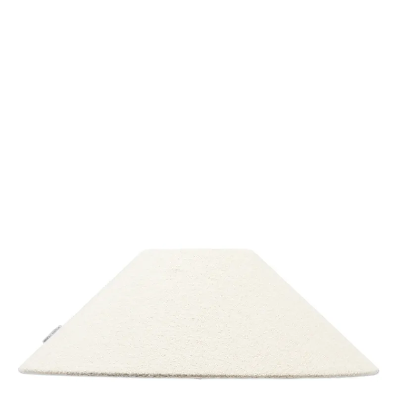 Rivièra Maison Lampenkap Bouclé Kegel Wit