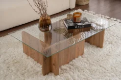 Arabic House Salontafel Flavio Glas/ 105cm