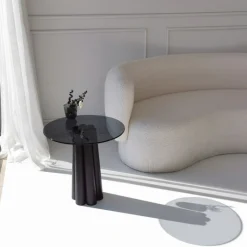 Arabic House Salontafel Thales /Zwart Ø50cm Smoke Hot