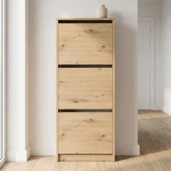 Giga Meubel Schoenenkast Miko Naturel 49x122cm - Discount