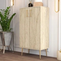 Arabic House Schoenenkast Prag look 110cm Travertin Best