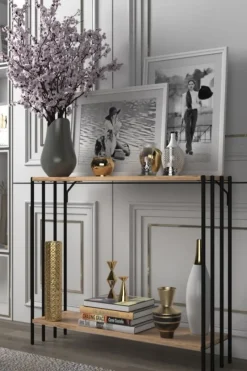 Arabic House Sidetable Verona Naturel 90cm