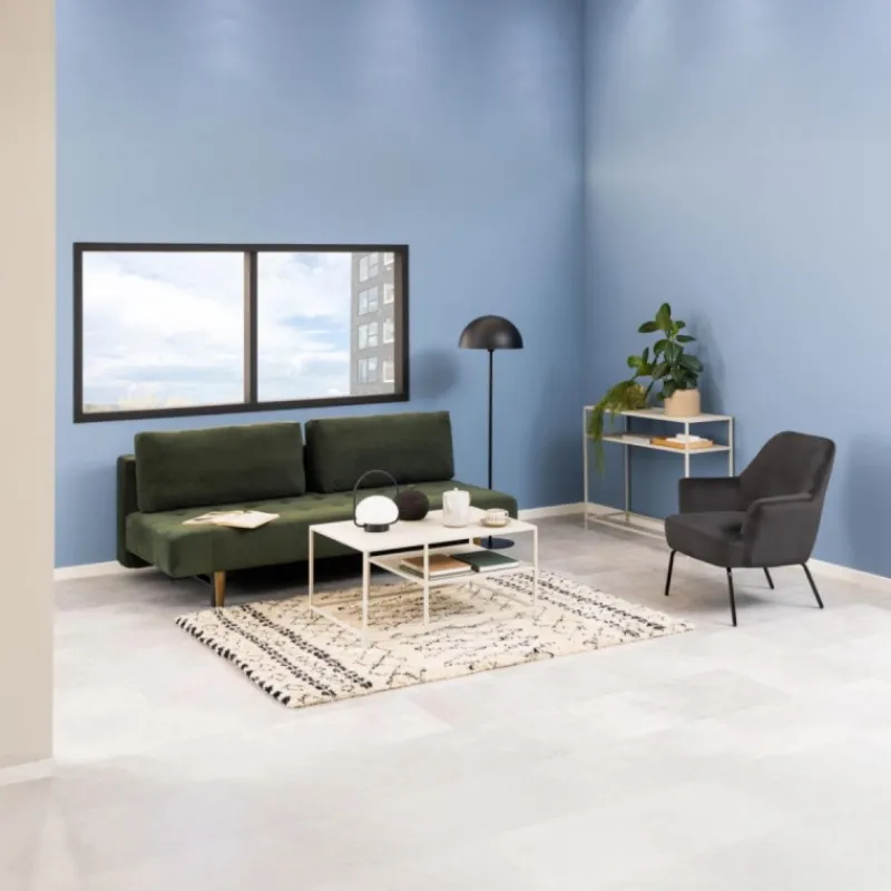 Giga Living Slaapbank Stenhed Donkergroen Wind 200cm -